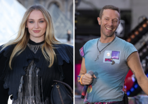 Sophie Turner y Chris Martin
