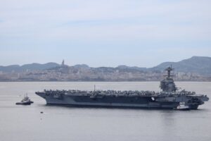 El portaaviones USS Gerald R. Ford