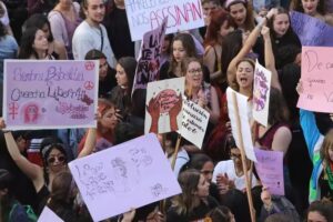 Marcha contra la violencia de g&eacute;nero en Palma