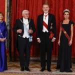 Una tiara rescatada y un gui&ntilde;o musical inesperado: as&iacute; fue la cena de gala de los Reyes con el presidente alem&aacute;n