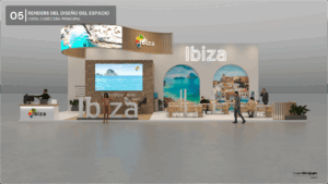 Stand de Ibiza en la World Travel Market.