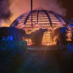 Mas Marroch, en llamas: el espacio de los hermanos Roca sufre un incendio que arrasa parte de su ic&oacute;nica c&uacute;pula