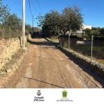 Uno de los caminos rurales en los que se ha intervenido.