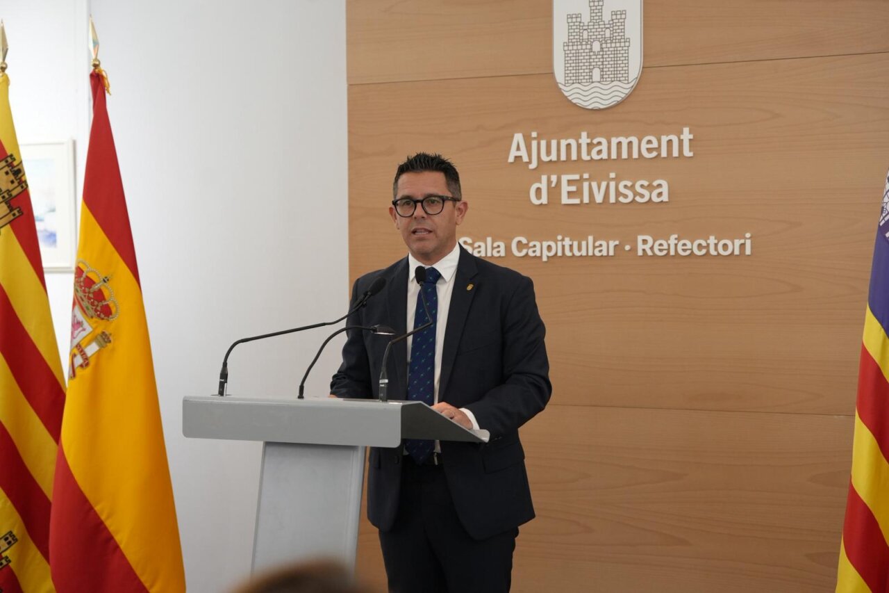 Rafa Triguero durante su discurso