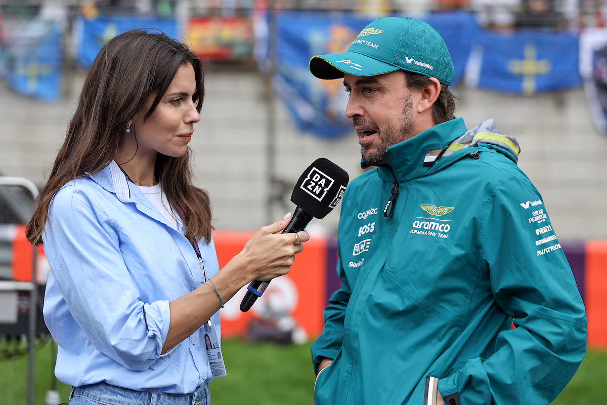 Melissa Jiménez y Fernando Alonso