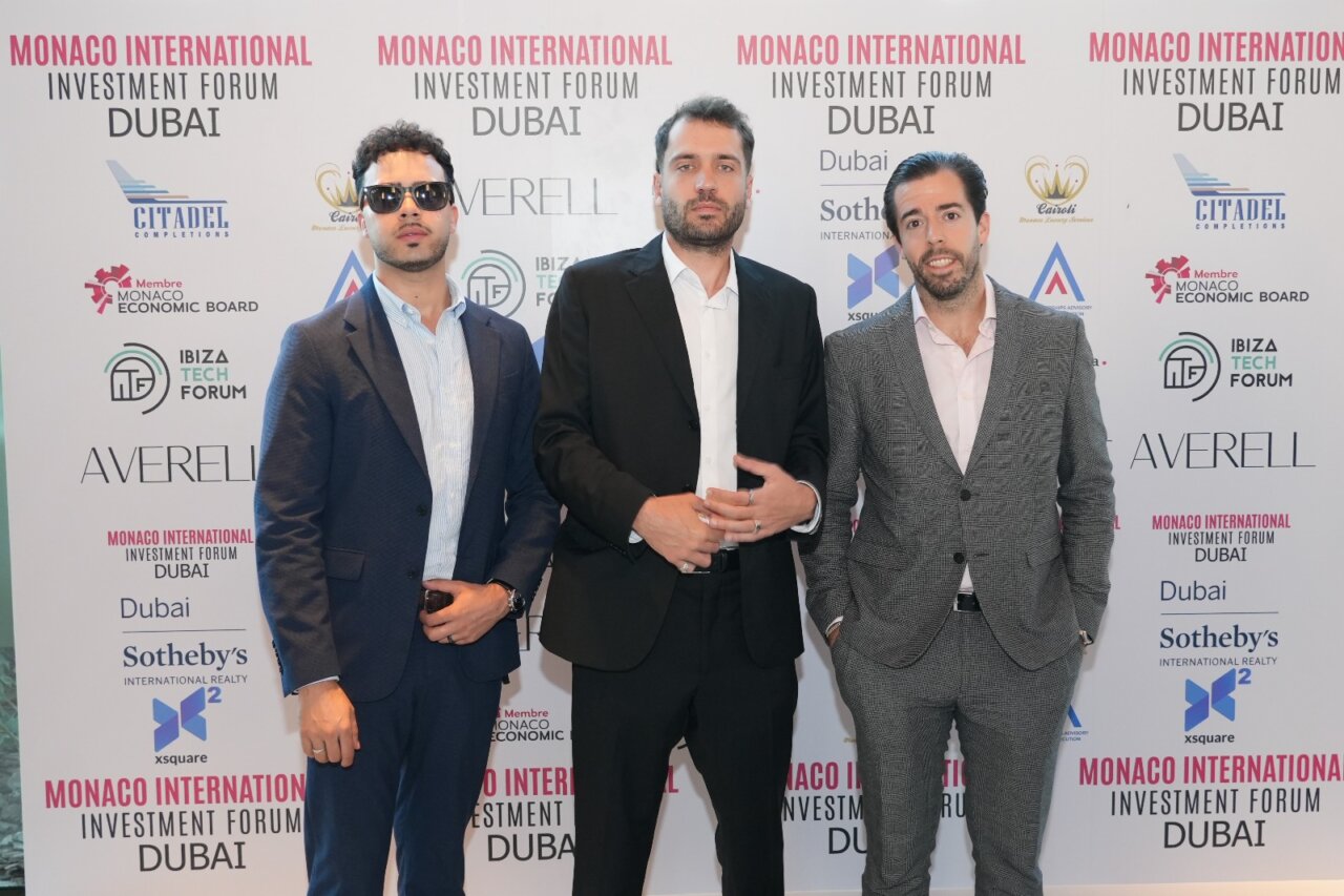 Ibiza Tech Forum Management Team - Yassir Doutroi, Carlos Toribio and Enrique Sánchez