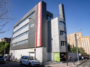 La sede de Vox