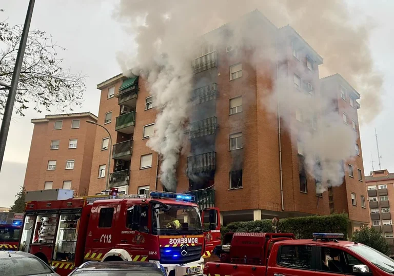 Incendio en Toledo