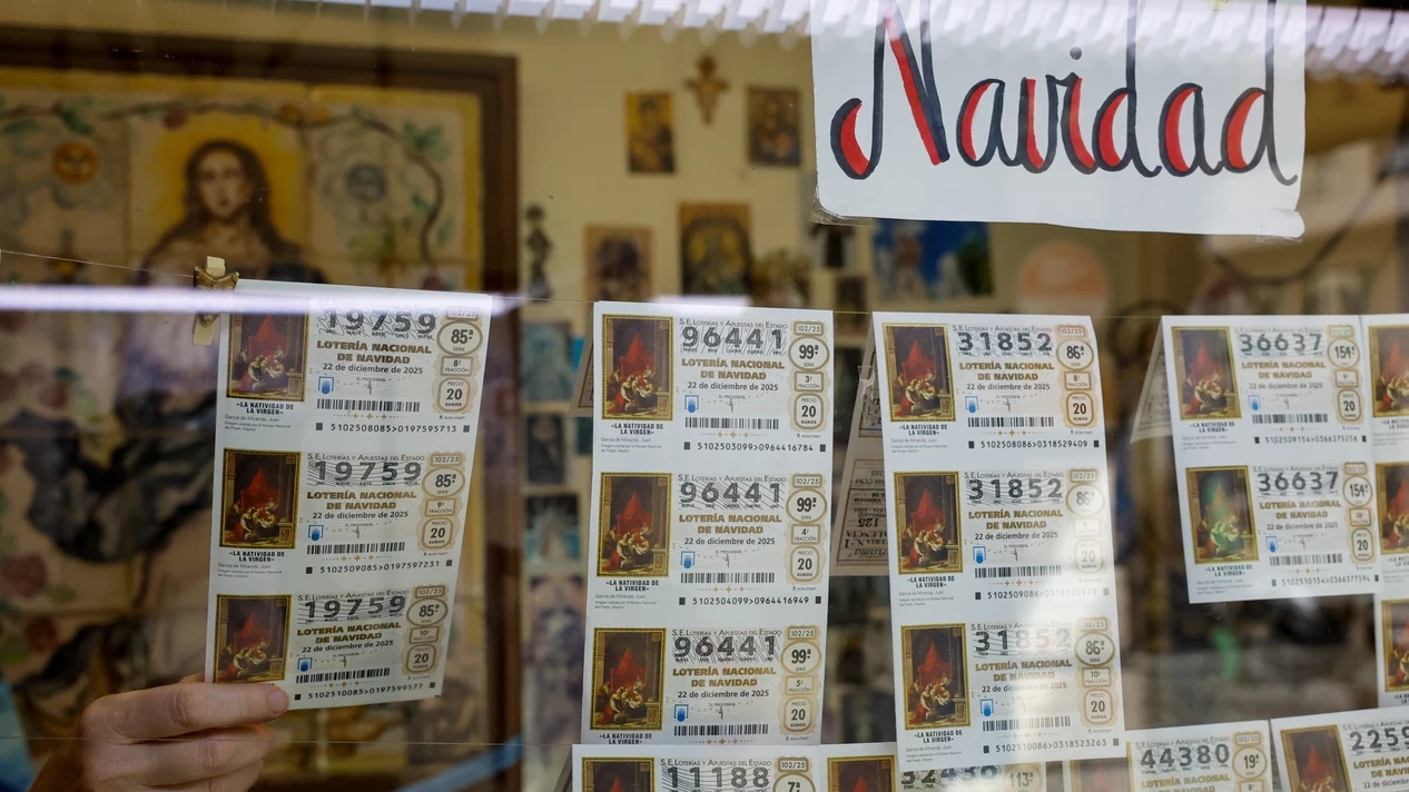 D&eacute;cimos de la Loter&iacute;a de Navidad de 2025