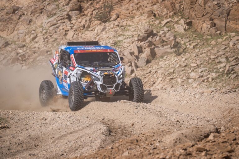 El buggy del que es copiloto Toni Vingut en la etapa del domingo del Dakar 2026.