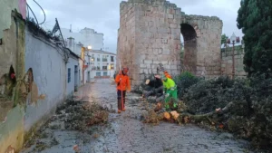 Nieve en Extremadura