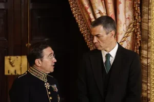 José Manuel Albares y Pedro Sánchez