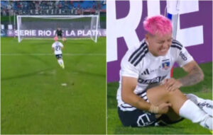 Cristián Zavala se lesionó tras patear el penal