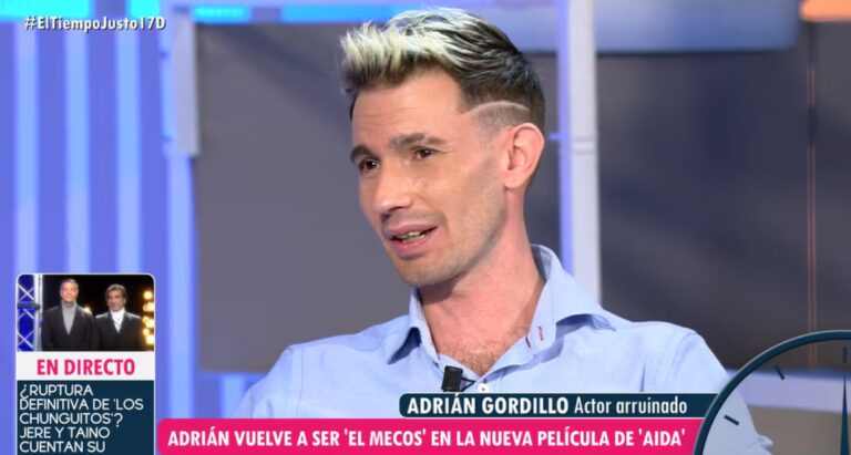 El actor Adri&aacute;n Gordillo en 'El tiempo justo'