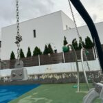 They denounce that the playground of Cala de Bou is a risk for children.