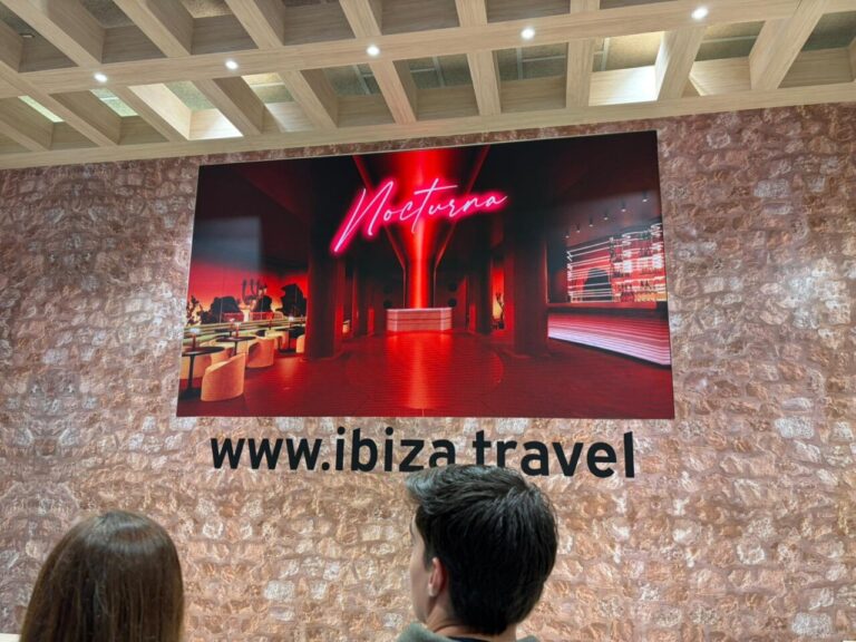 &ldquo;Nocturna&rdquo;, el nuevo club de Concept Hotel Group anunciado en FITUR 2026. Foto: La Voz de Ibiza.