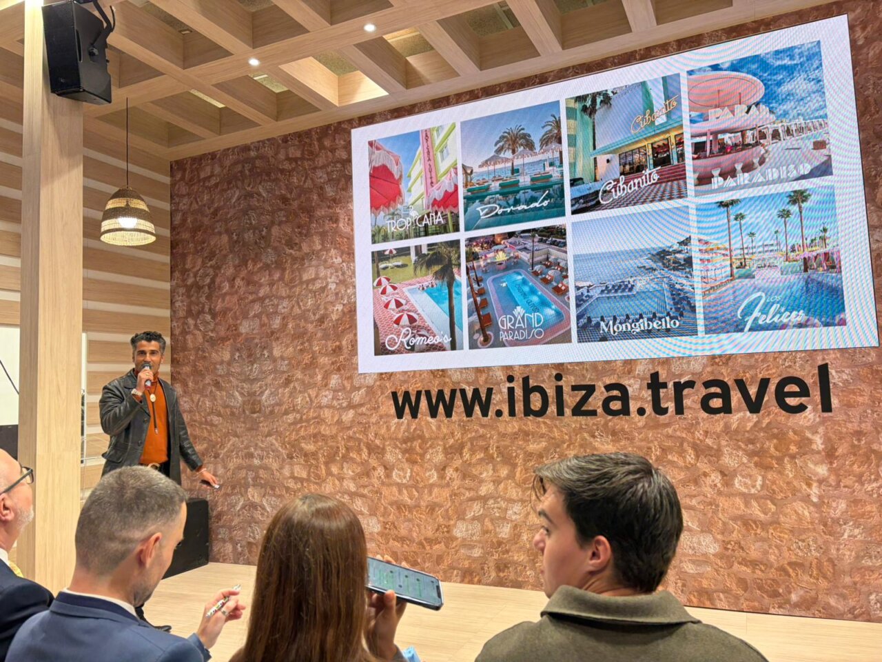 Presentación de Concept Hotel Group en FITUR 2026. Foto: La Voz de Ibiza