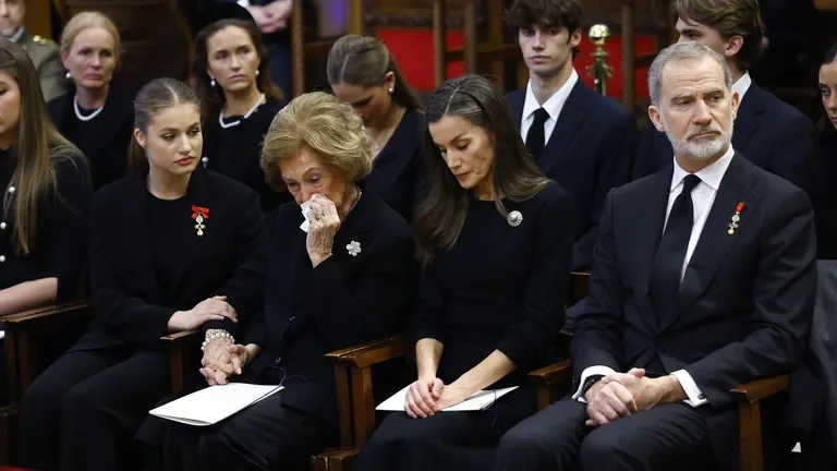 El funeral de la princesa Irene de Grecia