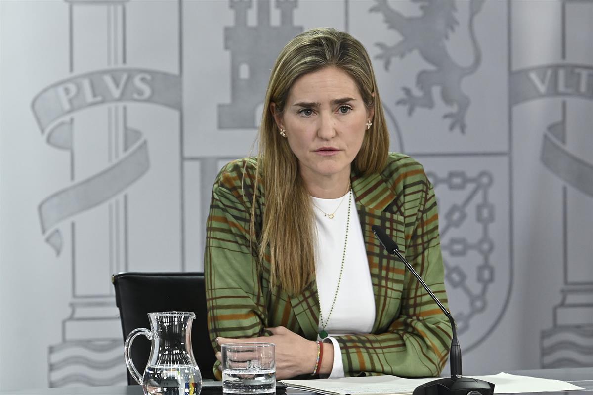 La ministra para la Transici&oacute;n Ecol&oacute;gica y el Reto Demogr&aacute;fico, Sara Aagesen