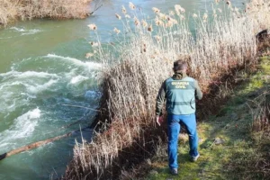 Guardia Civil durante el operativo en La Magdalena