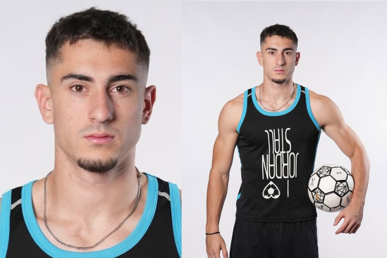 El campe&oacute;n de Espa&ntilde;a de F&uacute;tbol Freestyle 2023, Joan Sitjar