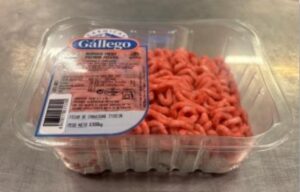 Alerta por posible presencia de fragmentos de plástico en carne picada