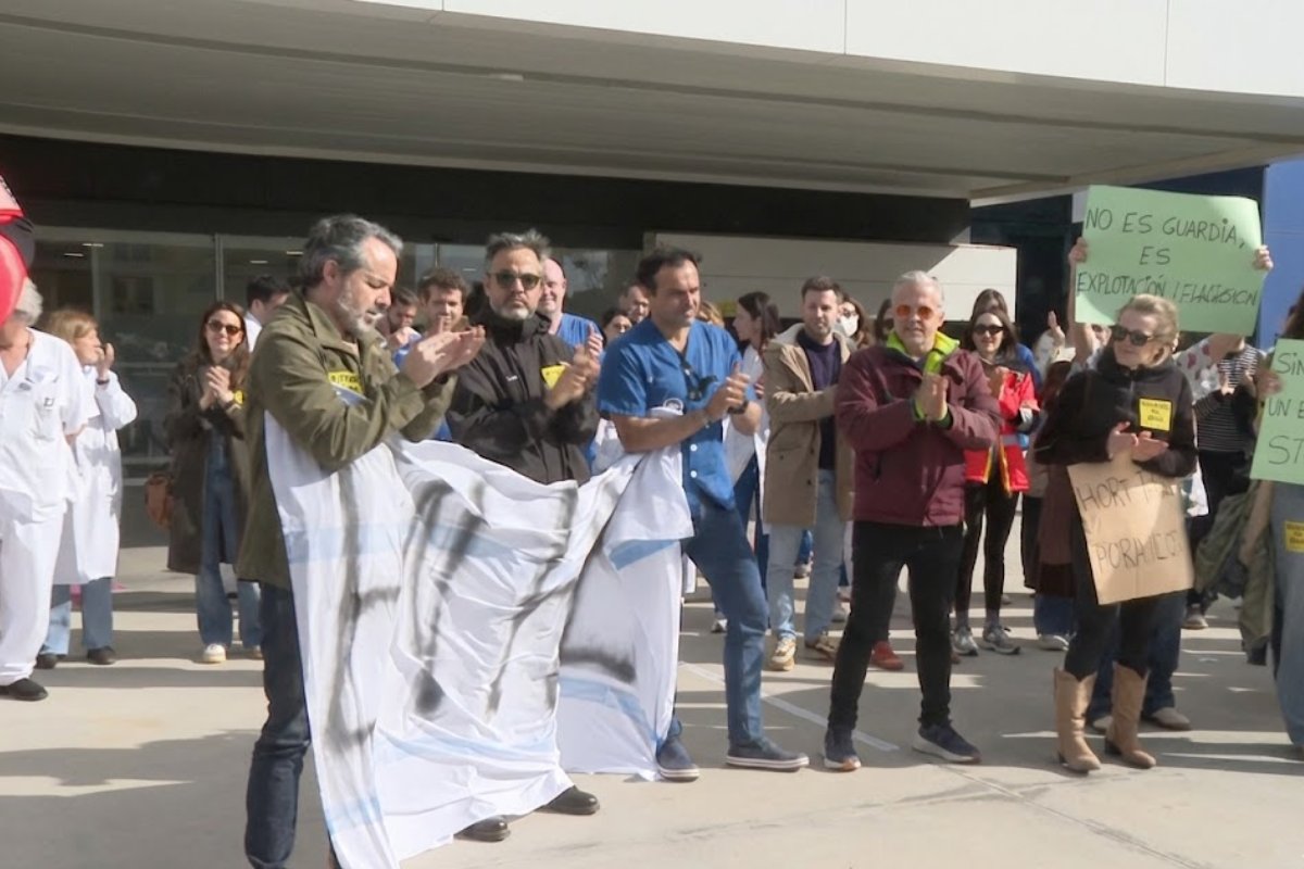 Huelga en Ibiza. (IB3 noticias)