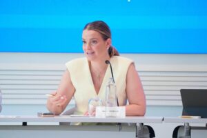 Marga Prohens (Presidenta del Govern y del PP Balear)