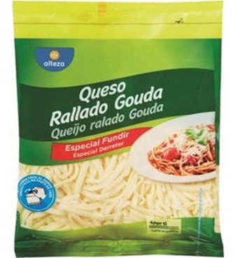 Alerta alimentaria queso rallado