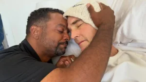 Alfonso Ribeiro y James Van Der Peek