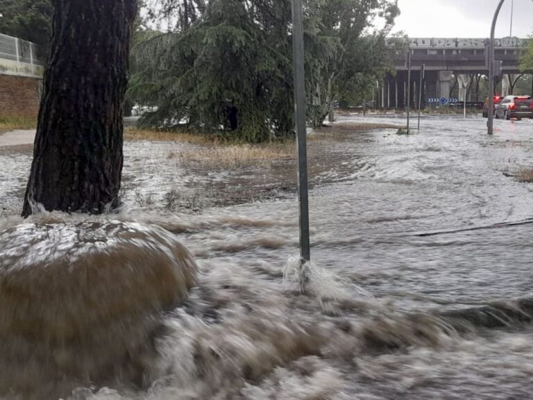 Lluvias en Madrid