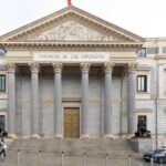 Fachada del Congreso de los Diputados.