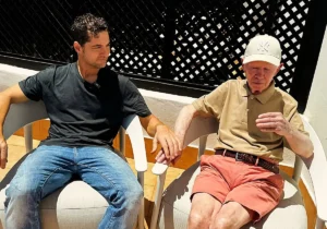 David Bisbal y su padre, Jos&eacute; Bisbal Carillo