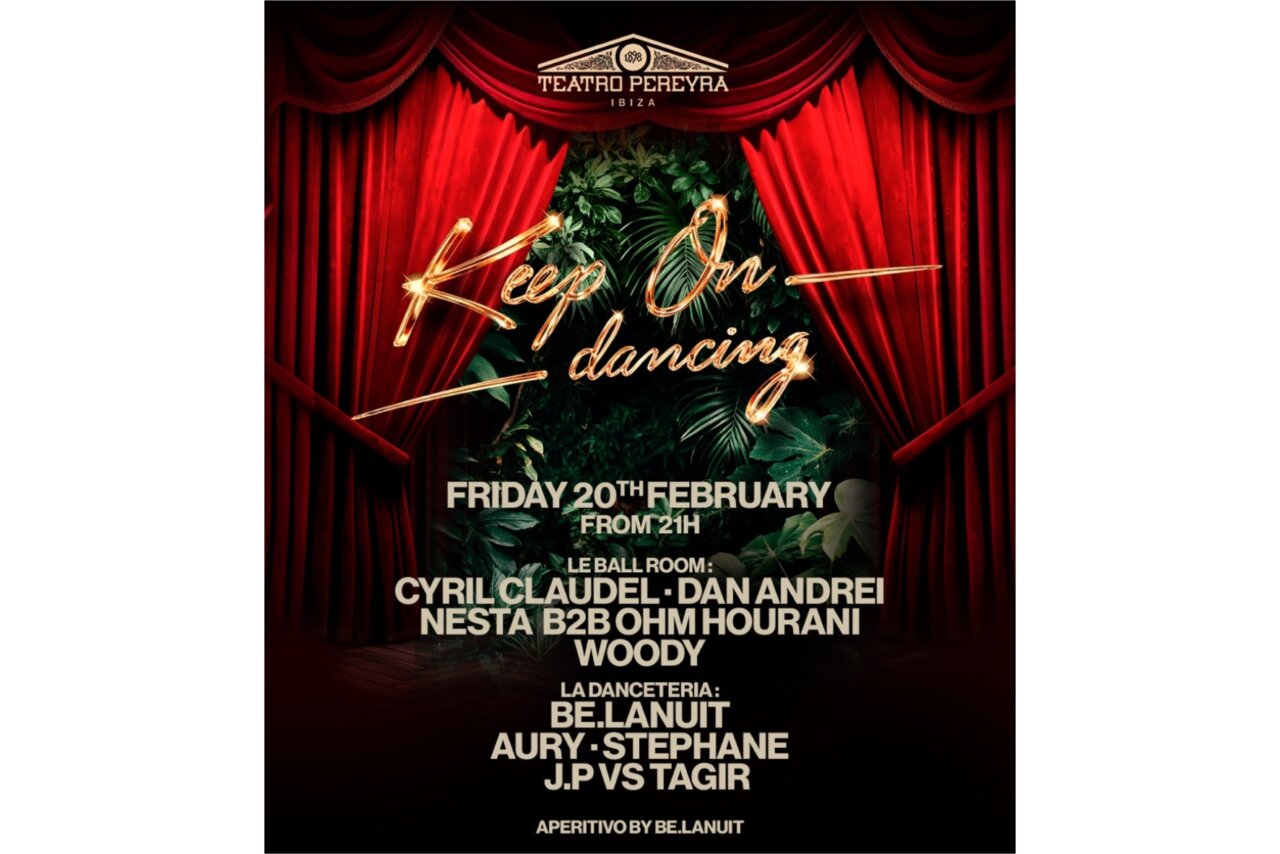 Keep On Dancing activa dos salas en el Teatro Pereyra este 20 de febrero