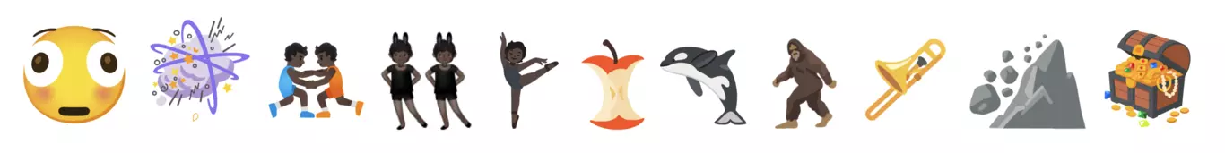 Primer borrador de los emojis de iOS 26.4 presentados el año pasado