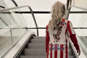 El hijo de Griezmann en la publicaci&oacute;n de Erika Choperena