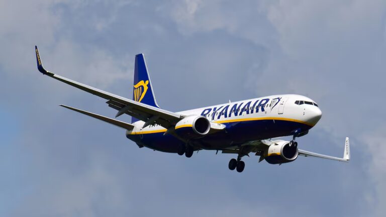 Un avión de Ryanair