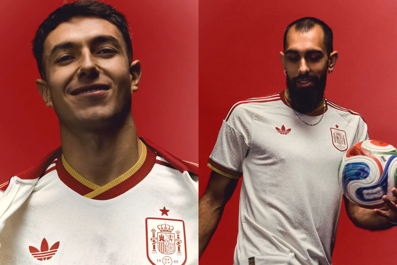 La segunda camiseta de Espa&ntilde;a para el Mundial