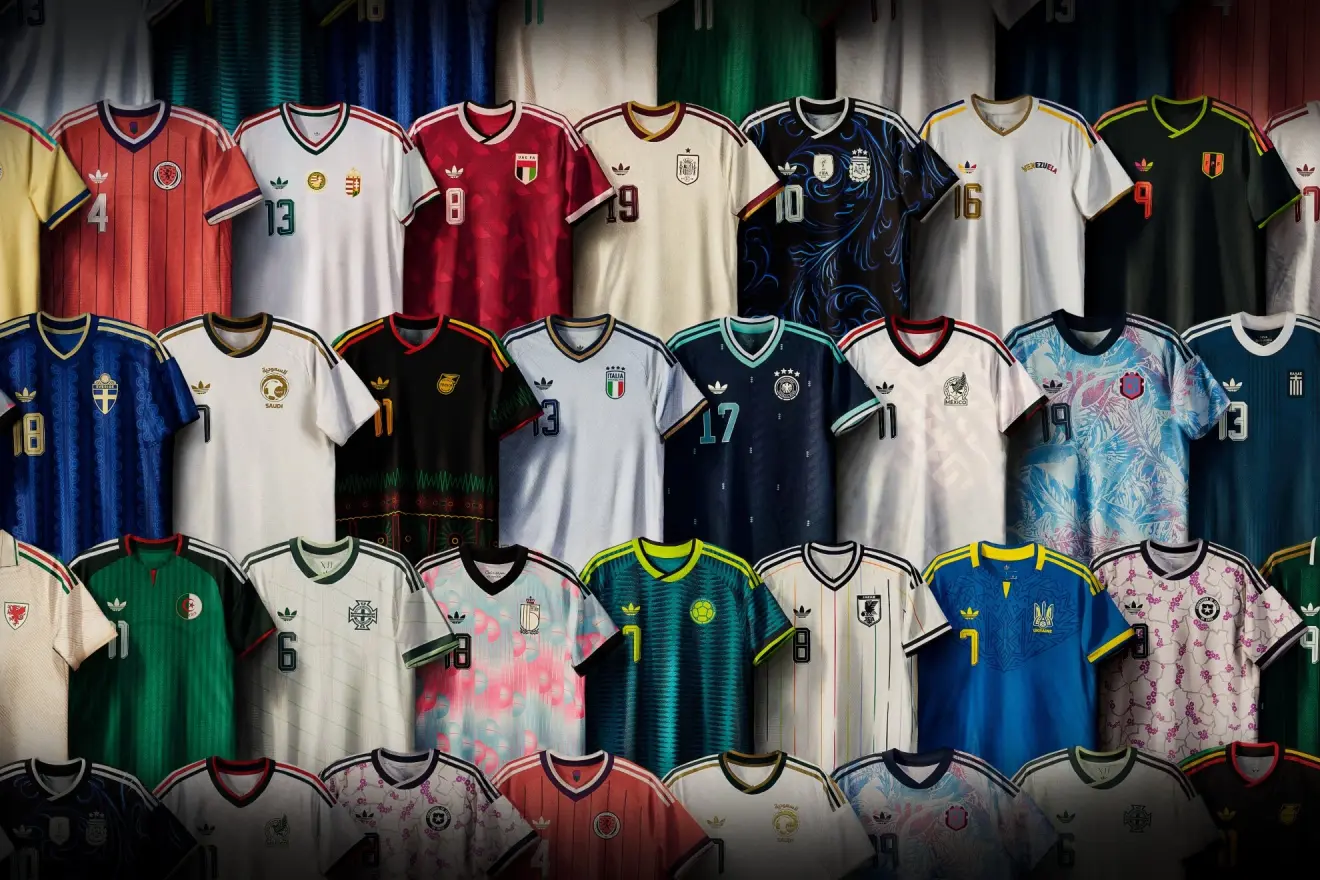 La colecci&oacute;n de camisetas del Mundial