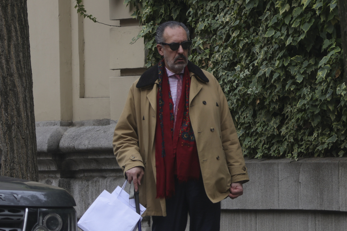 Jaime Marichalar fue visto por las calles de Madrid el pasado 9 de febrero