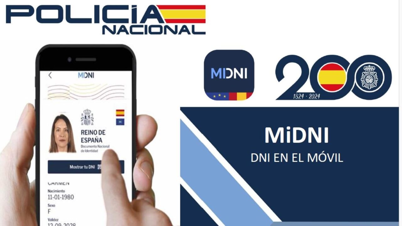 MiDNI, &uacute;nica aplicaci&oacute;n oficial para identificarse con el DNI digital
