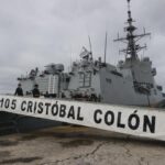 Así es la fragata Cristóbal Colón, el gran buque de España que se utilizará tras la ofensiva de Irán