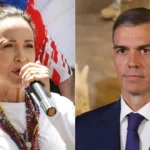 Mar&iacute;a Corina Machado golpea contra Pedro S&aacute;nchez y dice que &laquo;hay falta de liderazgo&raquo; en su gobierno