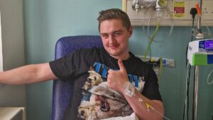 El actor Finnian Garbutt habló sobre el avance de su cáncer