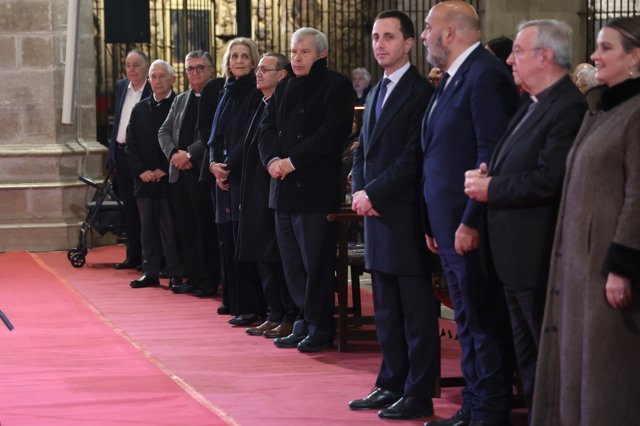 Así fue la llegada de la Reina Sofía a la Catedral de Mallorca