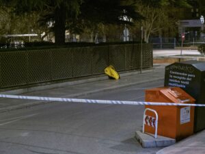 La mochila que ha provocado la alarma