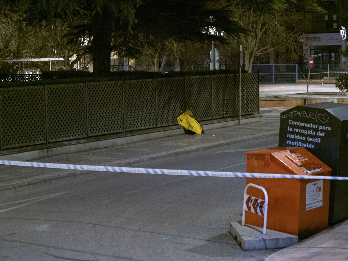 La mochila que ha provocado la alarma