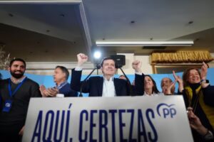 El candidato del PP a la reelecci&oacute;n como presidente en la Junta de Castilla y Le&oacute;n, Alfonso Fern&aacute;ndez Ma&ntilde;ueco
