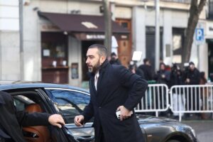 El empresario Víctor de Aldama, a su llegada al Tribunal Supremo, a 12 de febrero de 2026. Archivo.