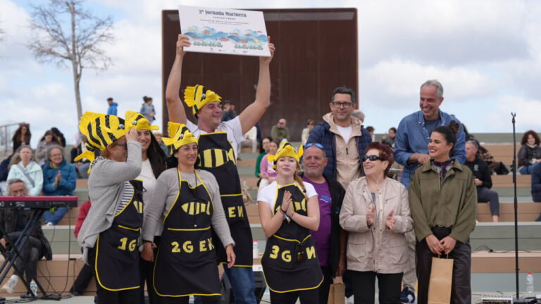 Los ganadores del Concurso de Bullit de Peix celebrado en Ibiza.